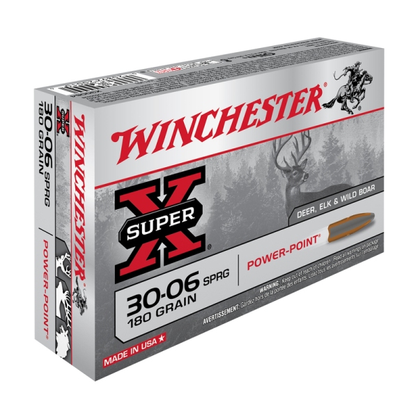 Winchester Power Point cal. .3006 Spr. 180gr conf. 20pz Gunsmarket